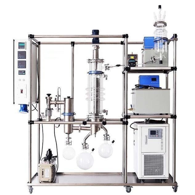 Glass And Stainless Steel Combination Molecular Distillation