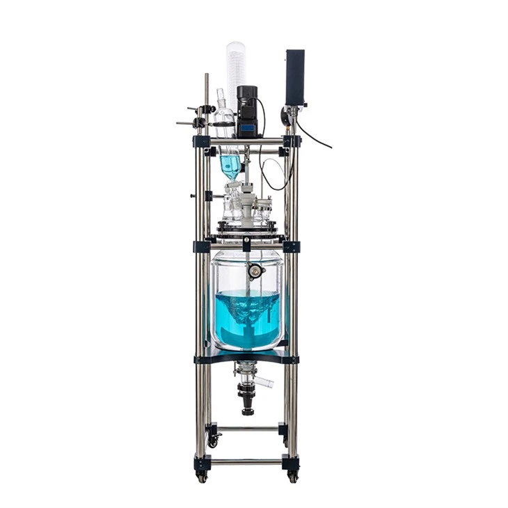 10L Reaktor Kaca Jaket